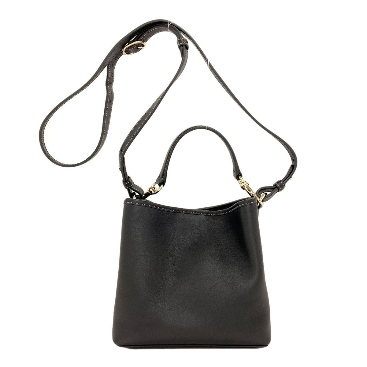 Gucci Long Shoulder Small Bucket Bag 2-Way Calf — view 2