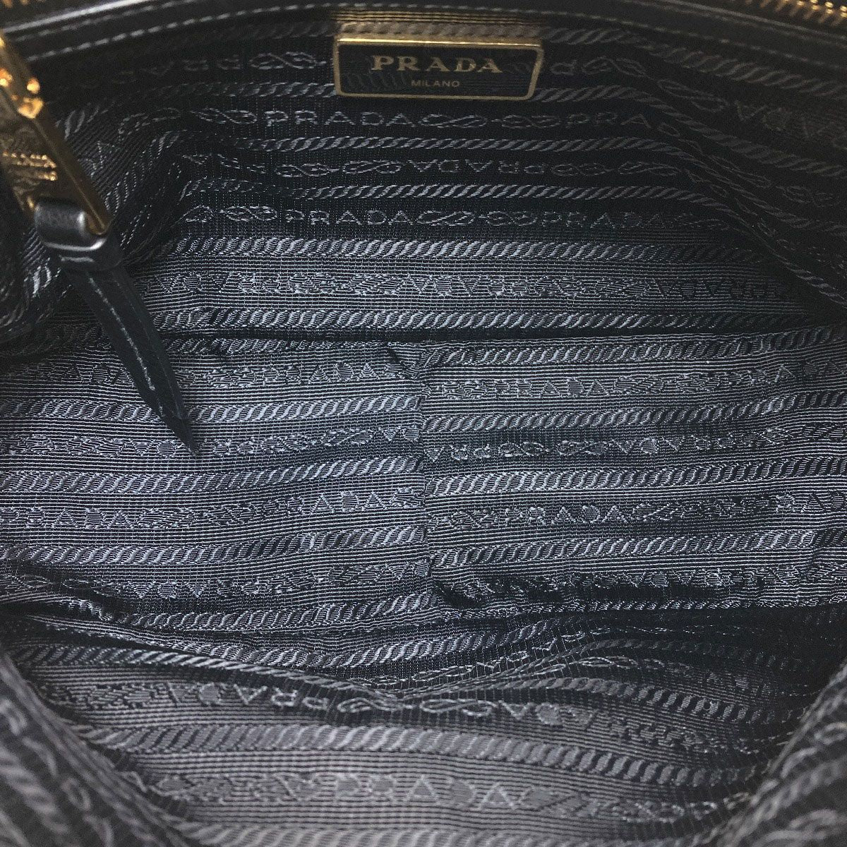 Prada Long Shoulder Bag Calf — view 5