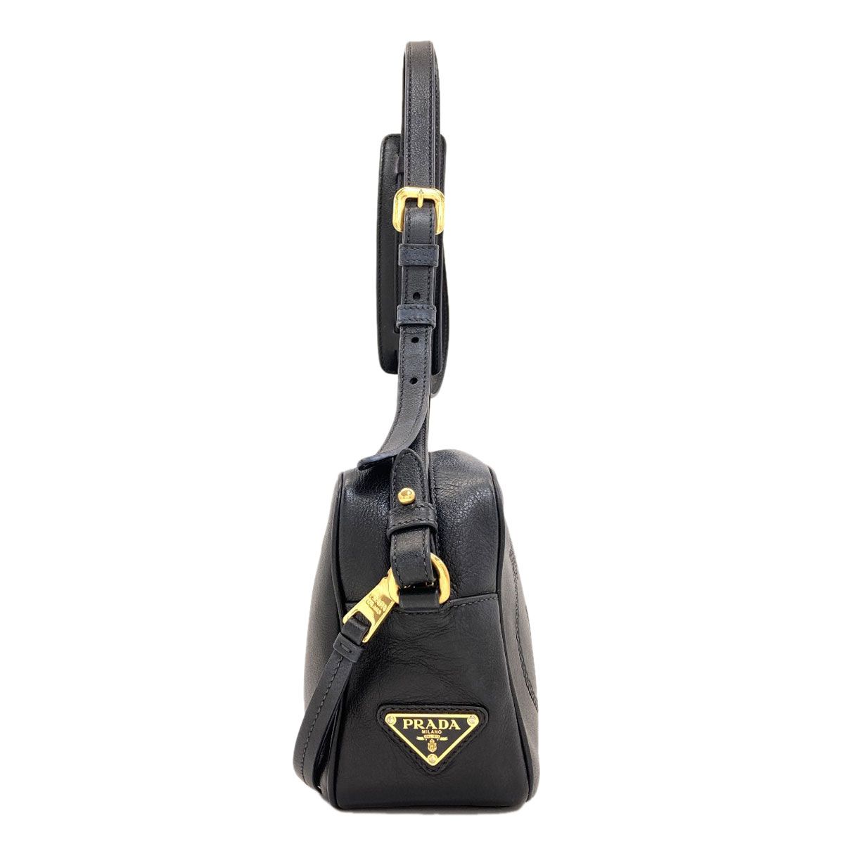 Prada Long Shoulder Bag Calf — view 3