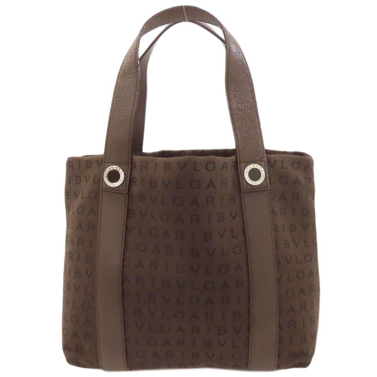 Bvlgari Logo Mania Tote Canvas — view 2