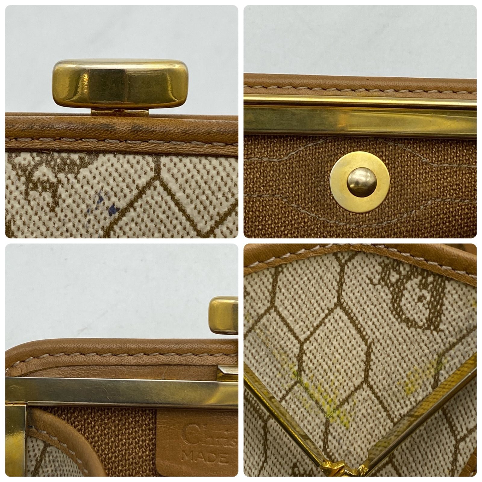 Dior Wallet Coin Case Kiss Lock Trotter — view 9