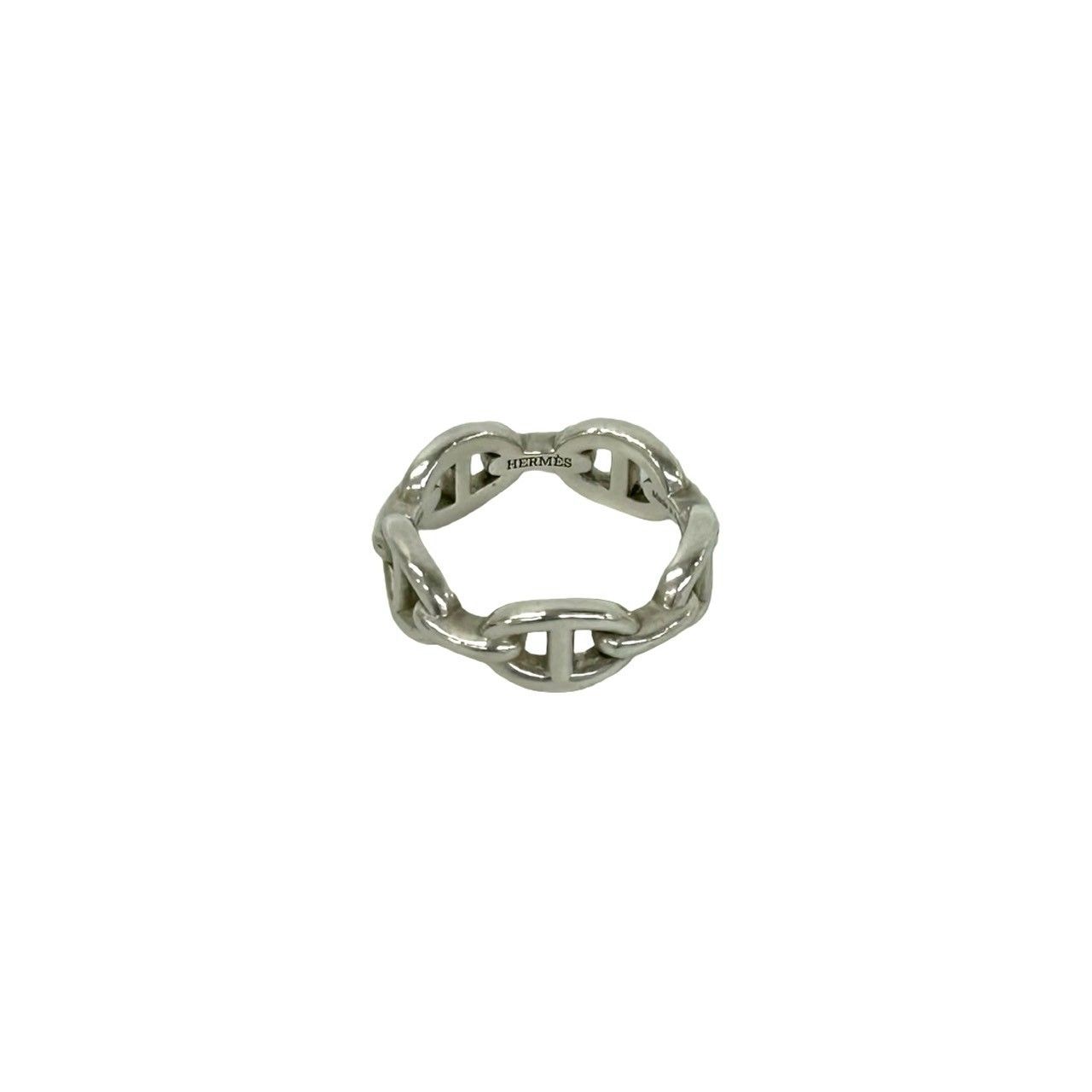 Hermes Chaine D'ancre Ring 925 Sterling Silver — view 4