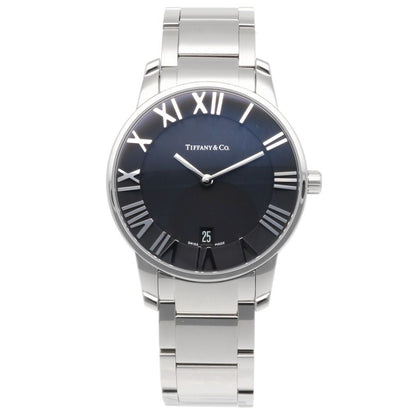 Tiffany & Co Atlas Dome Watch Stainless Steel Quartz — view 8