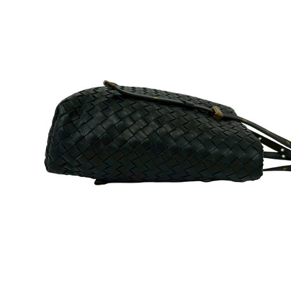 Bottega Veneta Intrecciato Leather Handbag Mini Tote Black — view 6