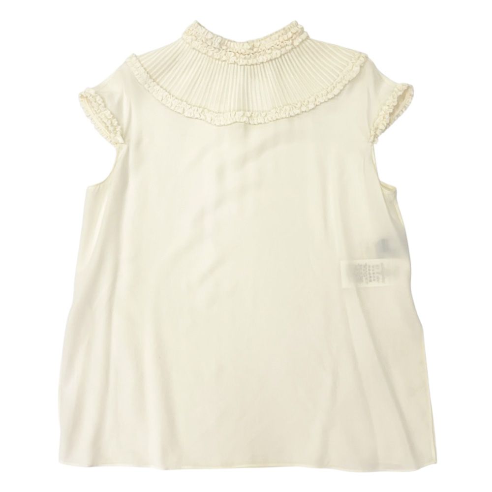 Fendi Blouse Silk Ivory
