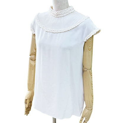 Fendi Blouse Silk Ivory — view 3