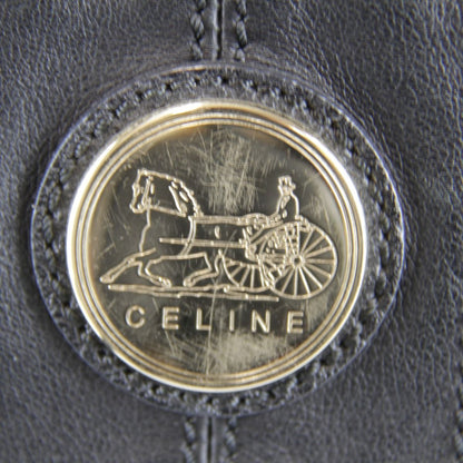 Celine 2-Way Tote Sc Leather Black — view 9