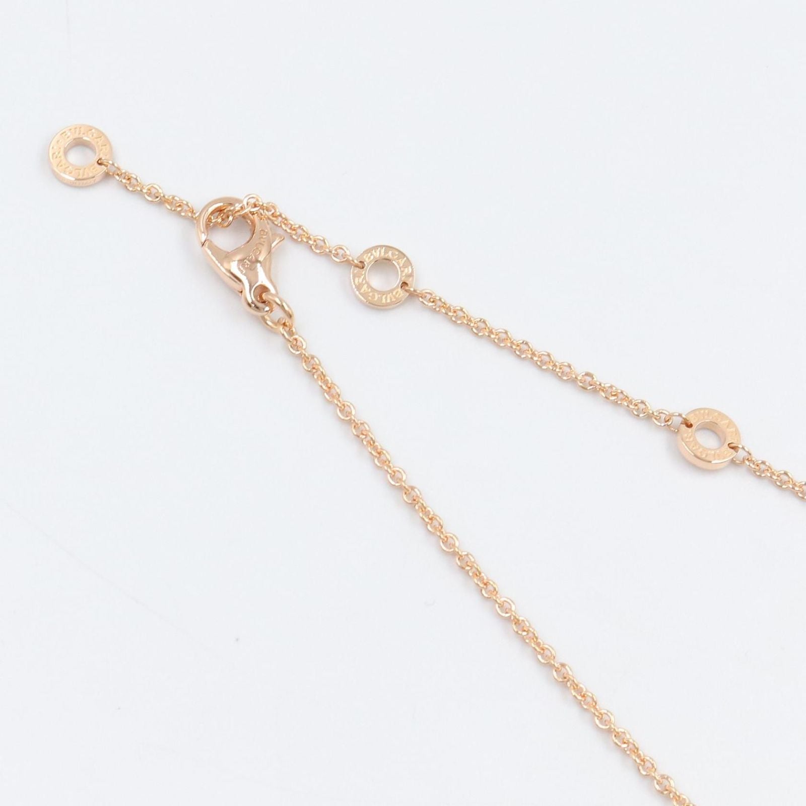 Bvlgari Necklace B-zero One Legend Diamond Cm 18k Pink Gold — view 4