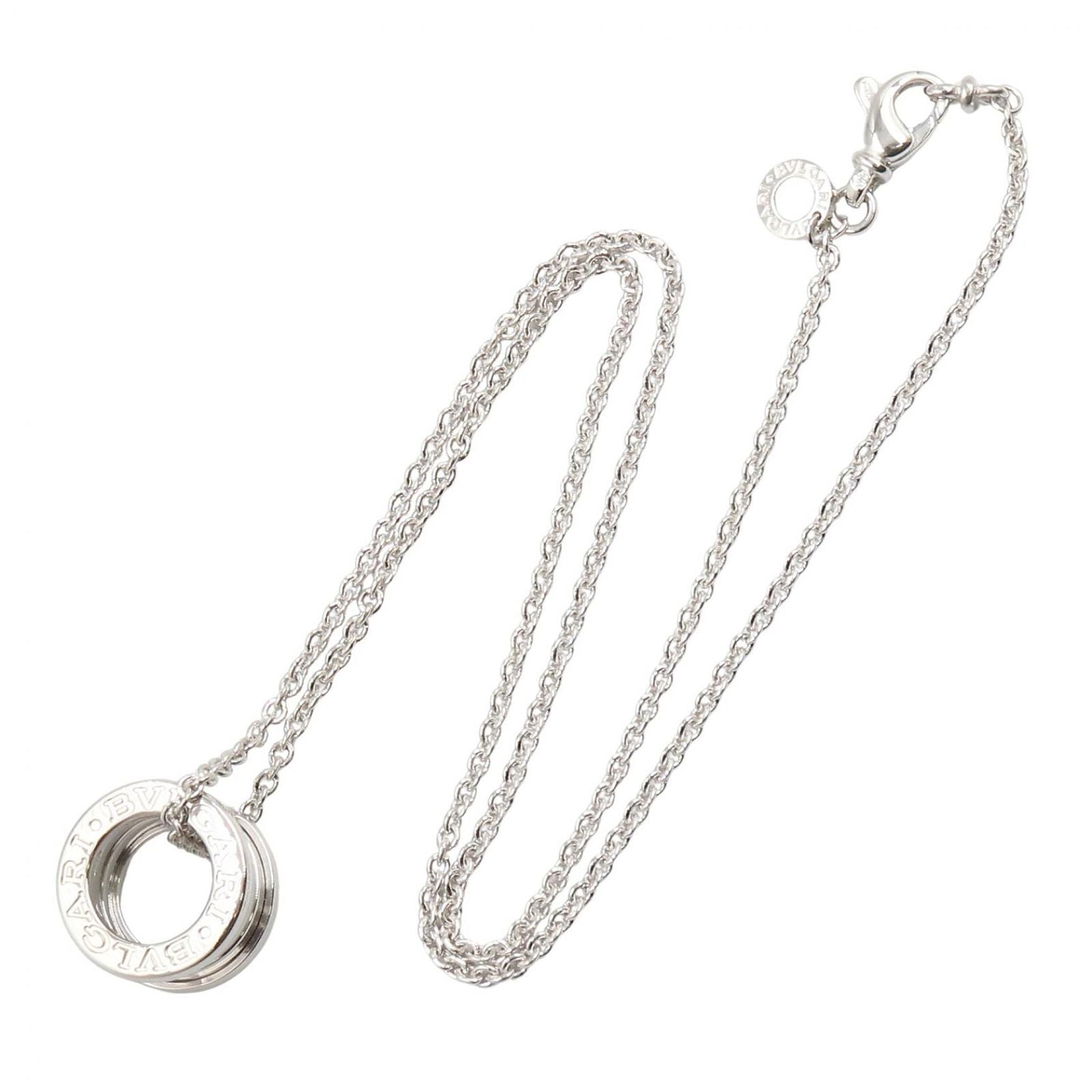 Bvlgari Necklace B-zero One 40.5 cm 18k White Gold — view 2