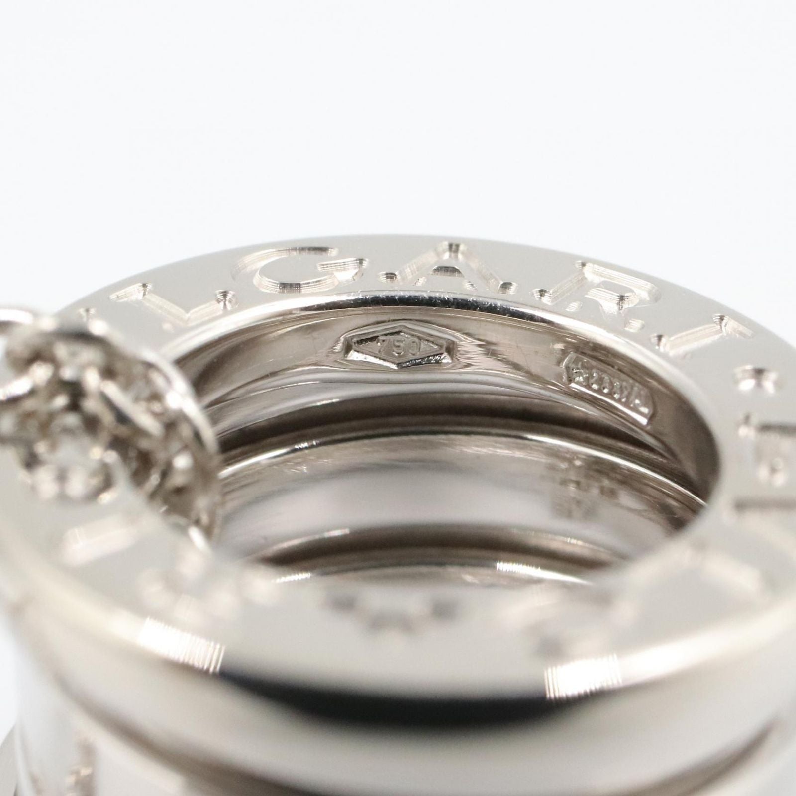 Bvlgari Necklace B-zero One 40.5 cm 18k White Gold — view 3