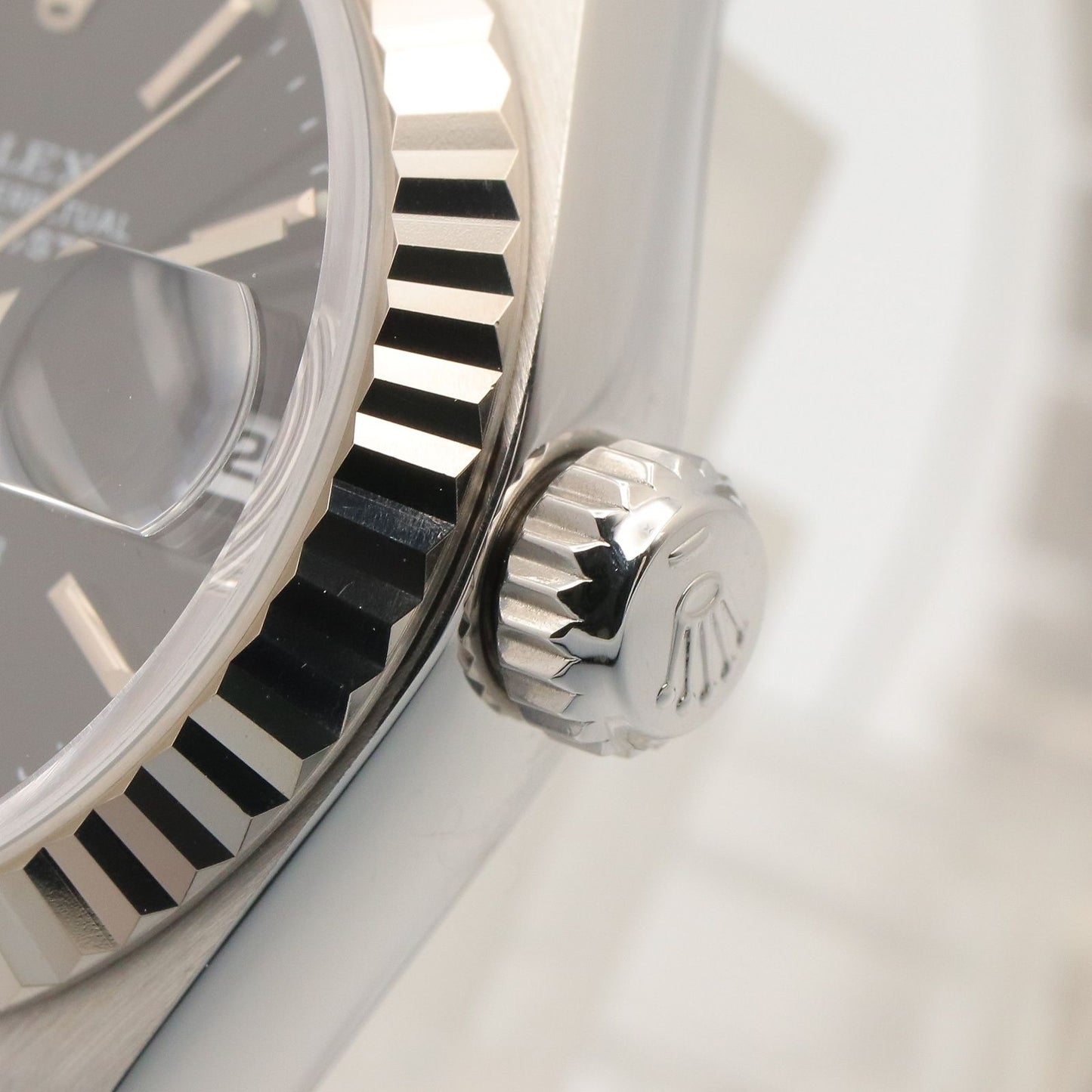 Rolex Datejust T Number BK BA 18k White Gold Stainless Steel — view 6