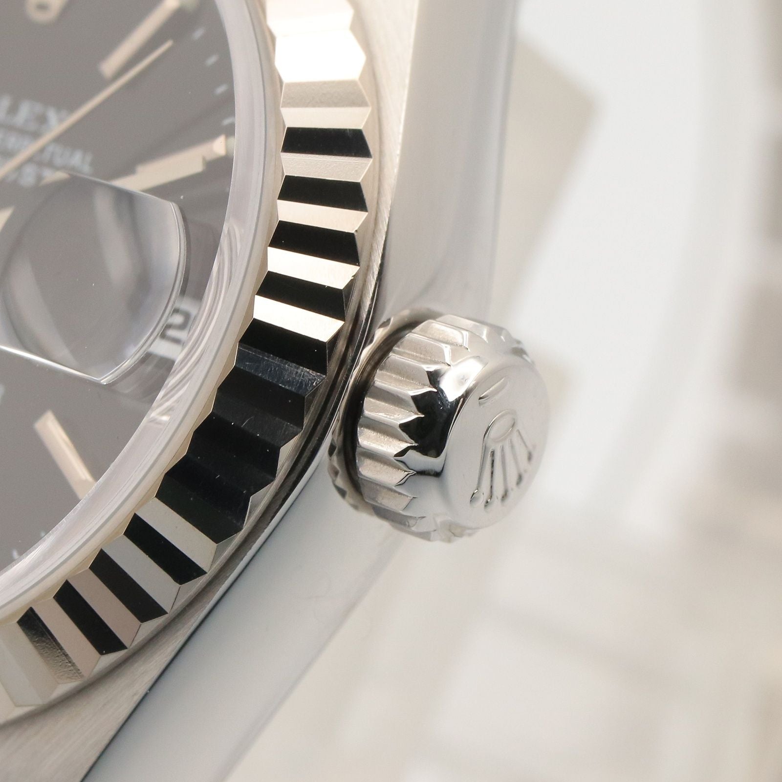 Rolex Datejust T Number BK BA 18k White Gold Stainless Steel — view 6