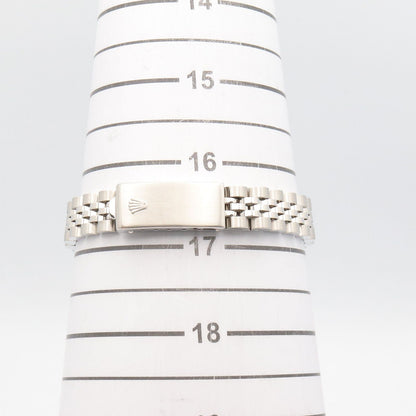 Rolex Datejust Number WH RO 18k White Gold Stainless Steel — view 7