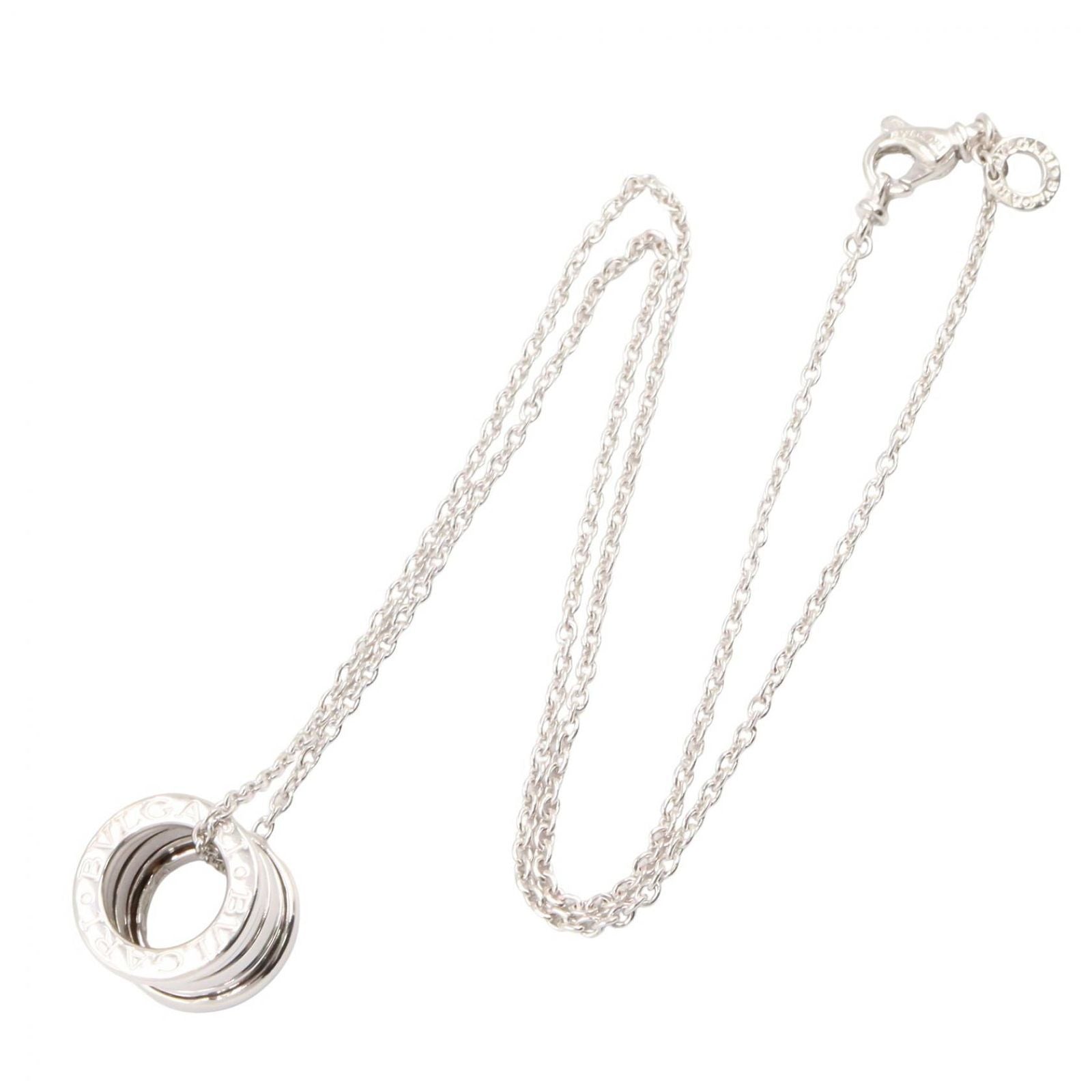 Bvlgari Necklace B-zero One 41.5 cm 18k White Gold — view 2