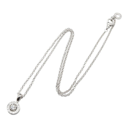 Bvlgari Necklace 40 cm 18k White Gold Diamond — view 2