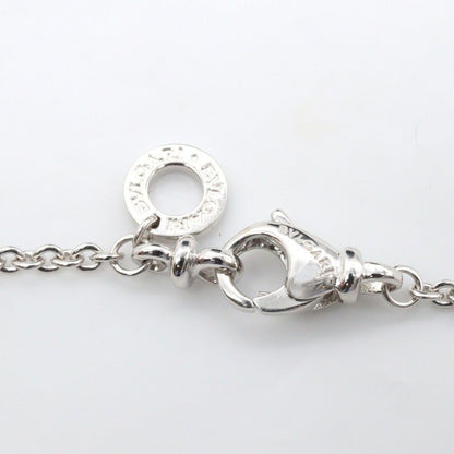 Bvlgari Necklace 40 cm 18k White Gold Diamond — view 3
