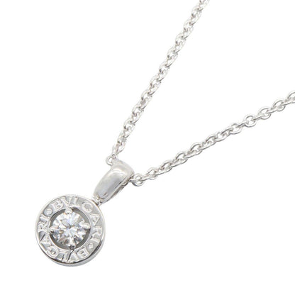 Bvlgari Necklace 40 cm 18k White Gold Diamond