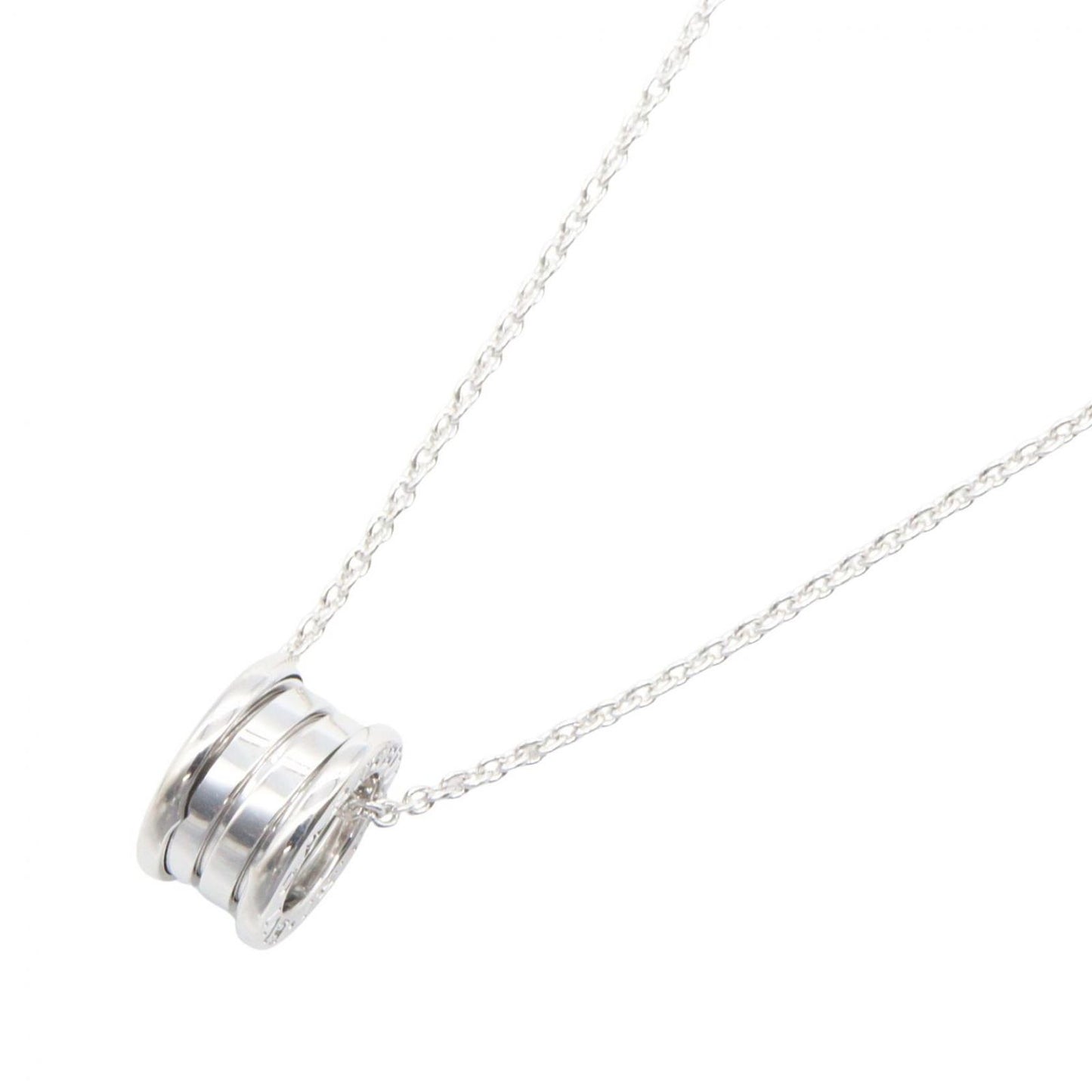 Bvlgari Necklace B-zero One 40.5 cm 18k White Gold Diamond