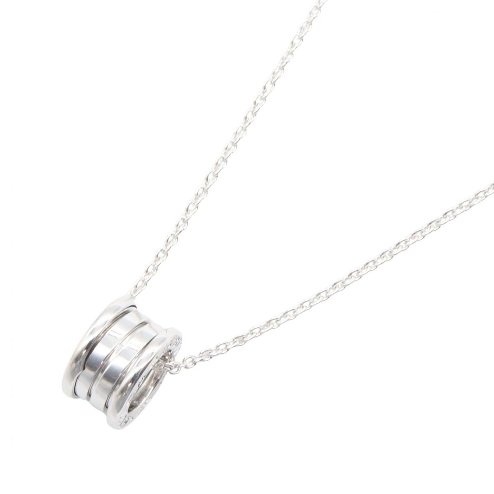 Bvlgari Necklace B-zero One 40.5 cm 18k White Gold Diamond