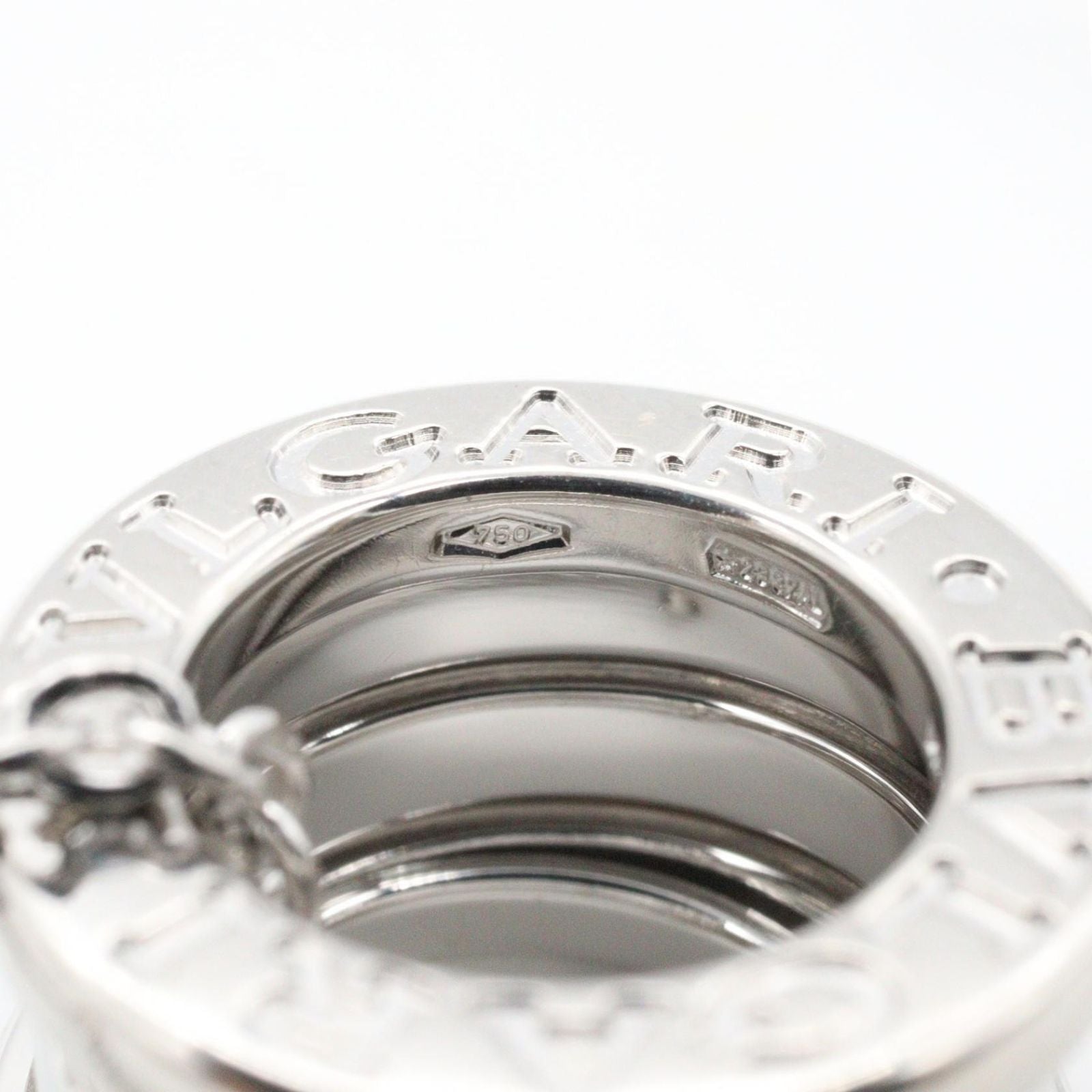 Bvlgari Necklace B-zero One 40.5 cm 18k White Gold Diamond — view 5