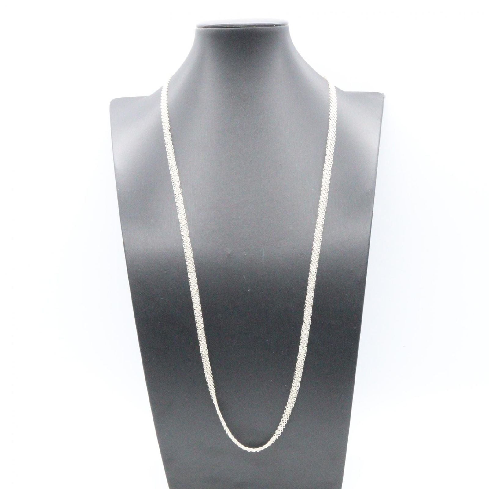Tiffany & Co Necklace Mesh 69 cm 925 Sterling Silver — view 5