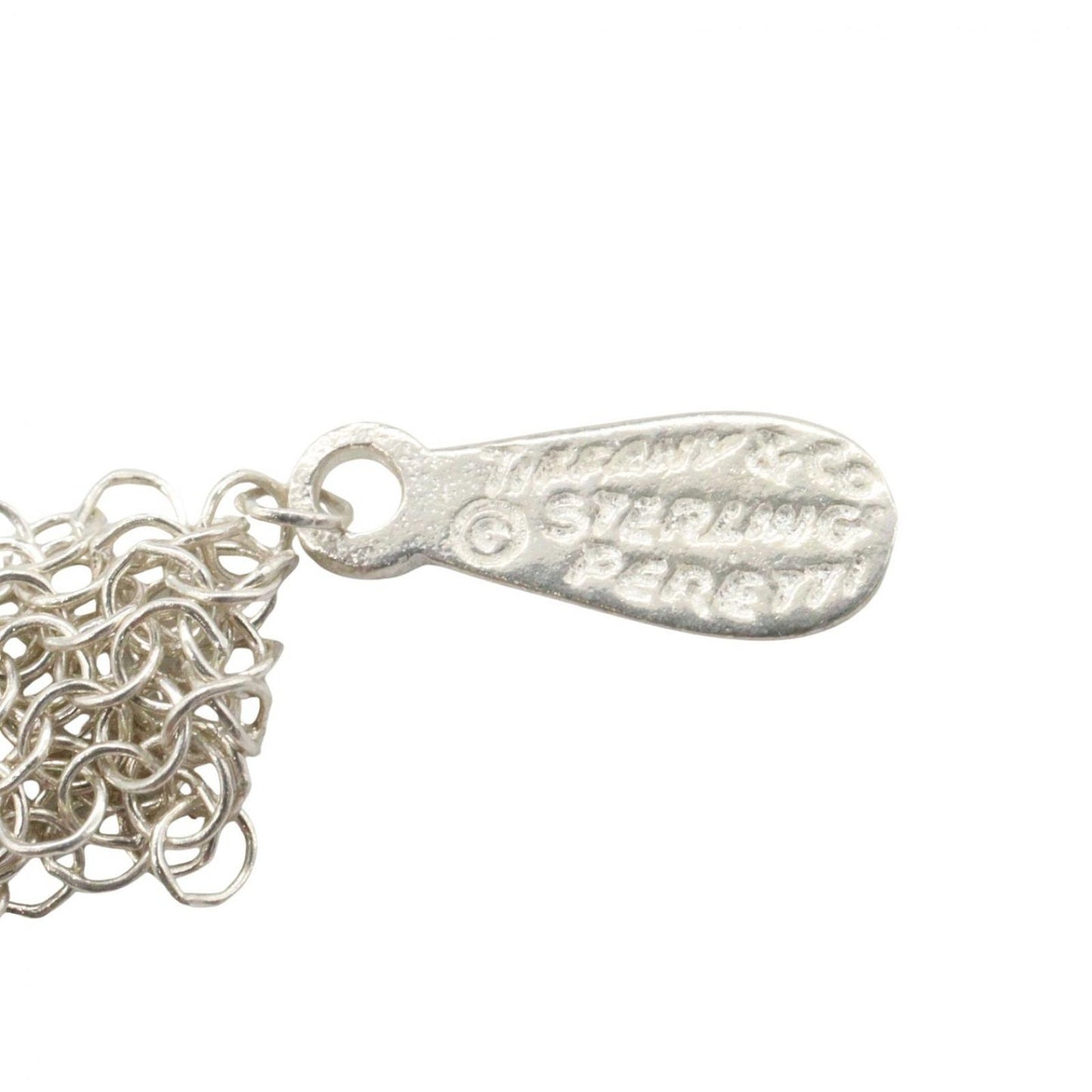 Tiffany & Co Necklace Mesh 69 cm 925 Sterling Silver — view 3