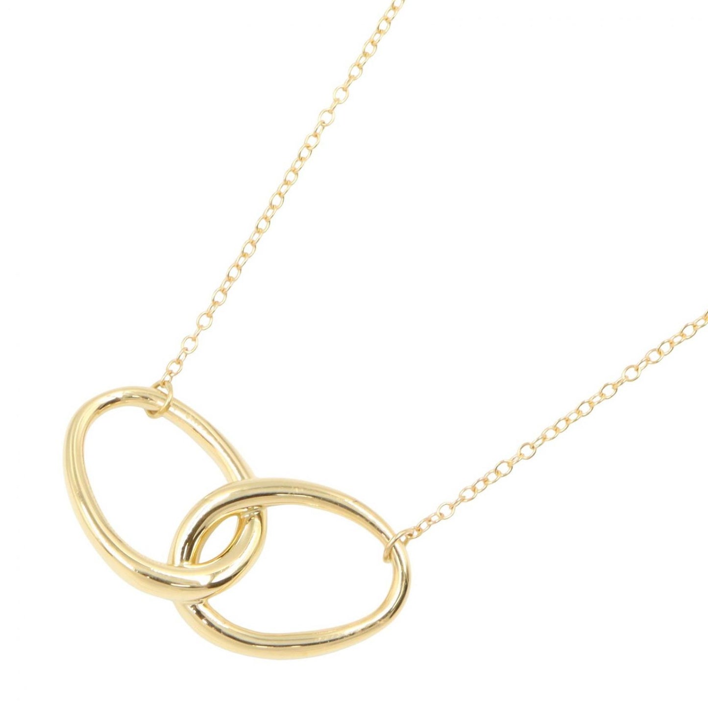 Tiffany & Co Necklace Double Loop 42 cm 18k