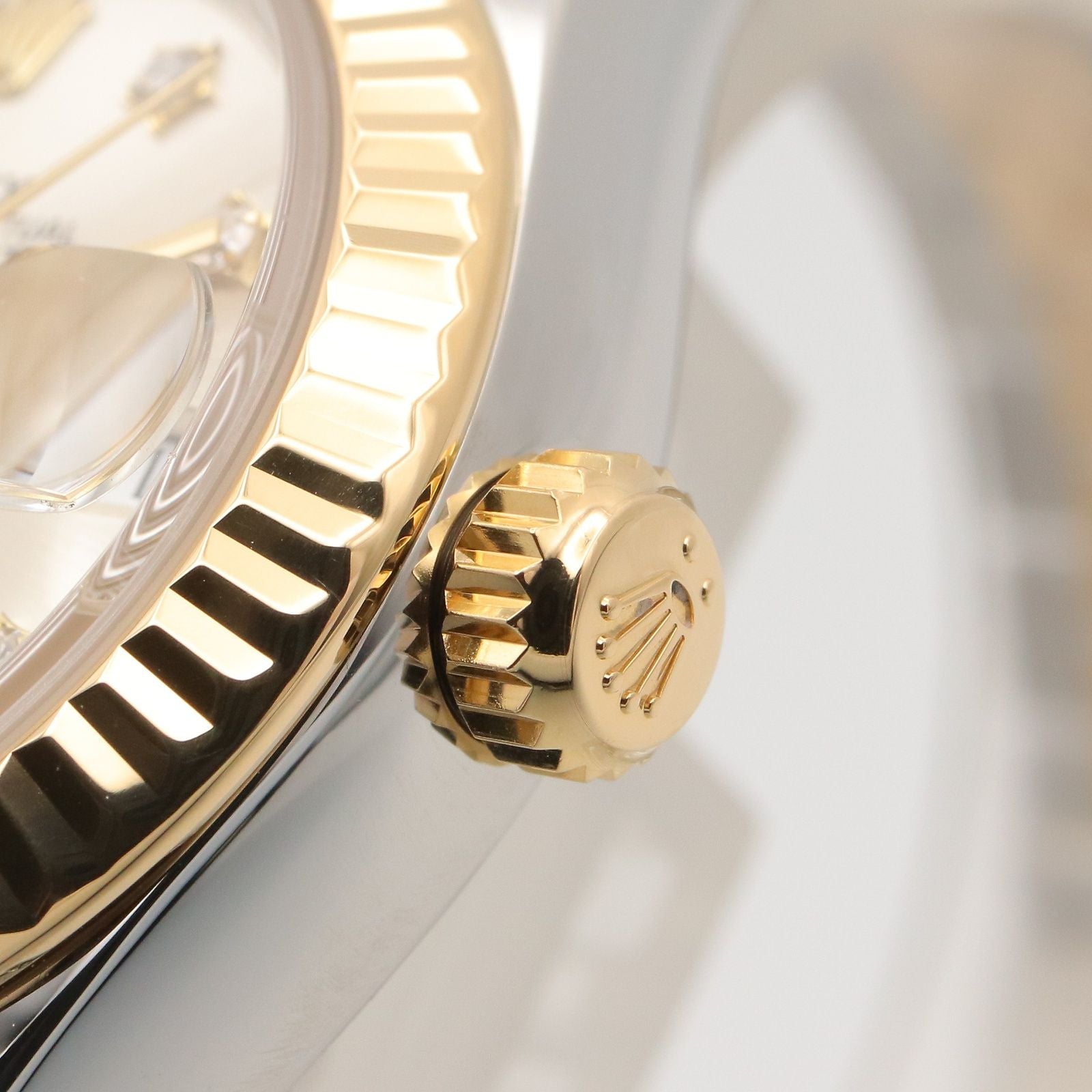 Rolex Watch Datejust 28 IX Diamond Sil 18k Stainless Steel — view 6