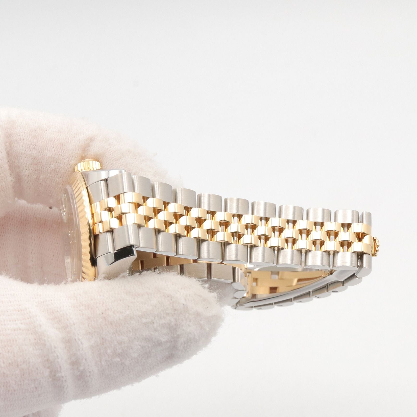 Rolex Watch Datejust 28 IX Diamond Sil 18k Stainless Steel — view 8