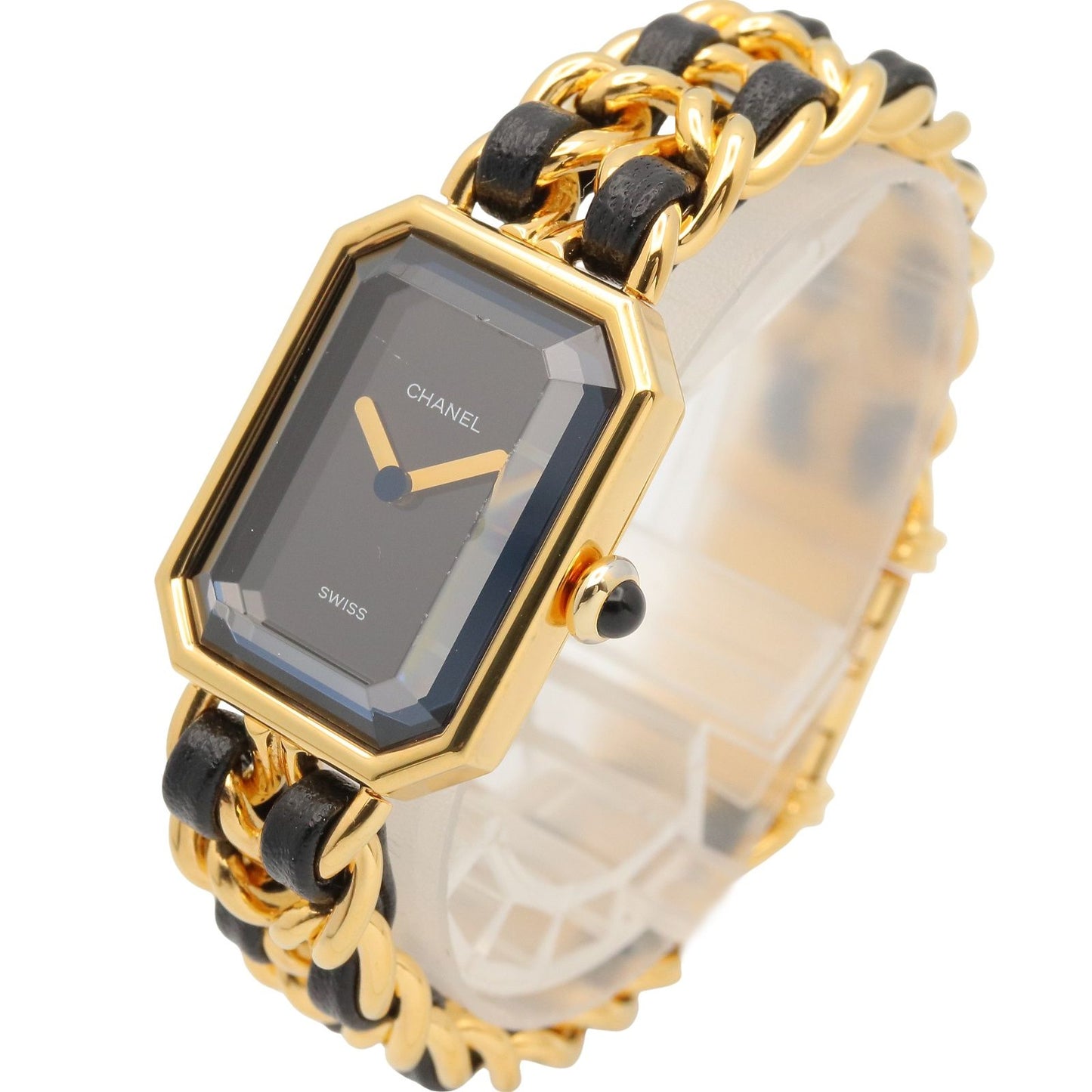 Chanel Watch Premiere M Black Leather — view 2