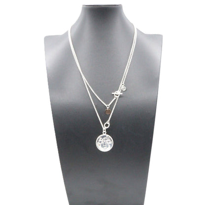 Hermes Necklace Exlibris 43.5 90 cm 18k Pink Gold 925 Sterling Silver — view 6