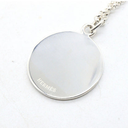Hermes Necklace Exlibris 43.5 90 cm 18k Pink Gold 925 Sterling Silver — view 3
