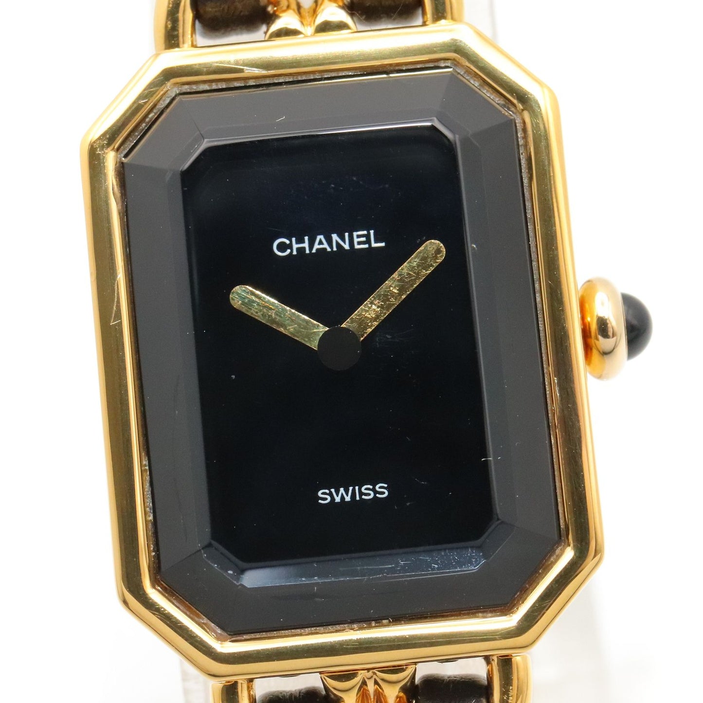 Chanel Watch Premiere S Black Leather — view 3