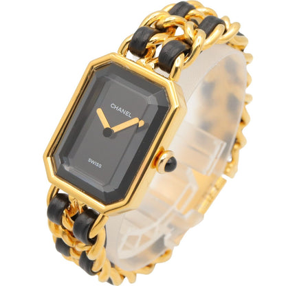 Chanel Watch Premiere S Black Leather — view 2