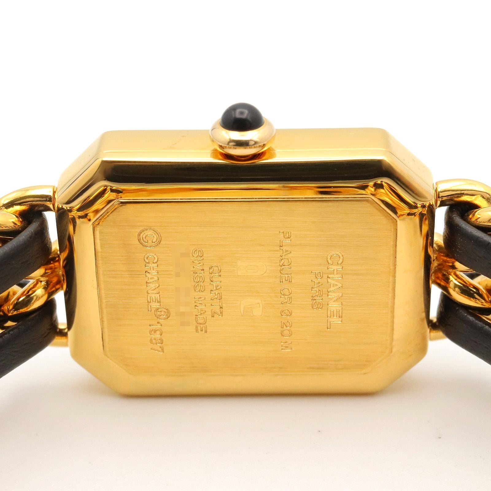 Chanel Watch Premiere S Black Leather — view 6