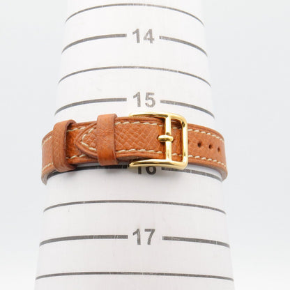 Hermes Watch Kelly Gold Leather — view 6
