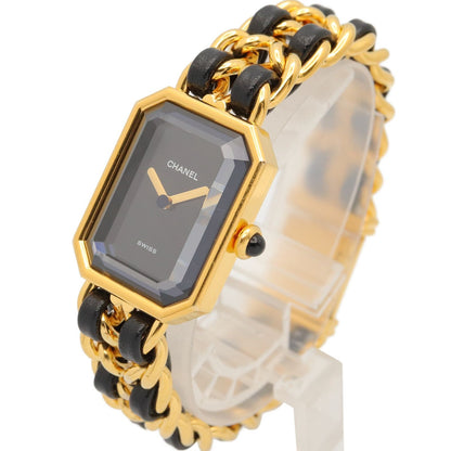 Chanel Watch Premiere M Black Leather — view 2