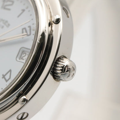 Hermes Watch Clipper White Stainless Steel — view 6