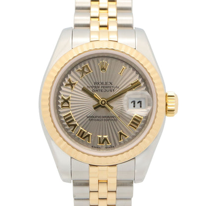 Rolex Watch Datejust No GL Sun RO 18k Stainless Steel