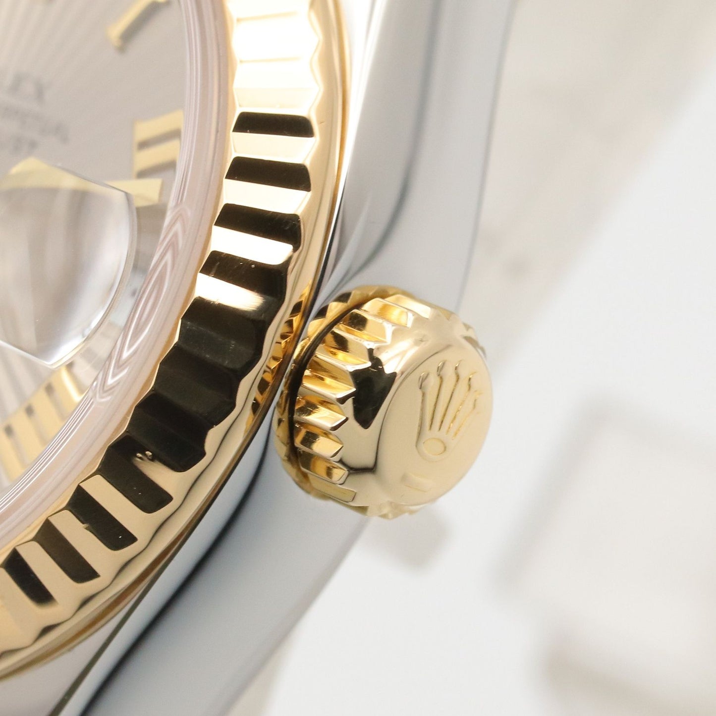 Rolex Watch Datejust No GL Sun RO 18k Stainless Steel — view 6