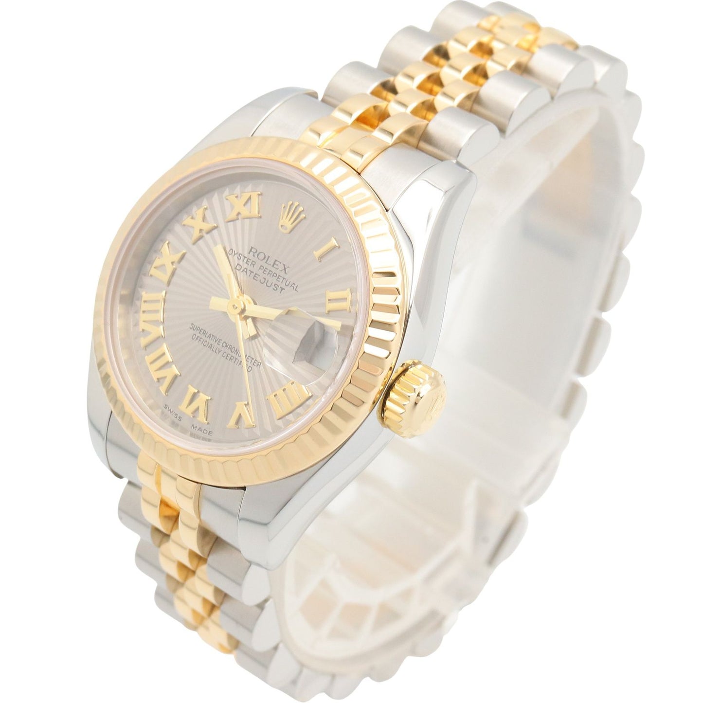 Rolex Watch Datejust No GL Sun RO 18k Stainless Steel — view 2