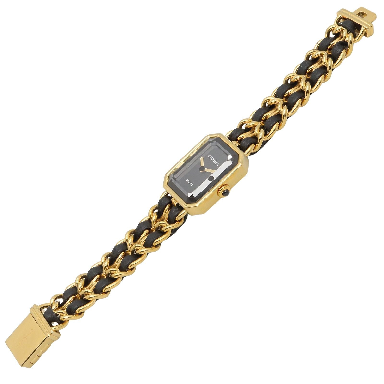 Chanel Watch Premiere Original Edition M Black Leather — view 3