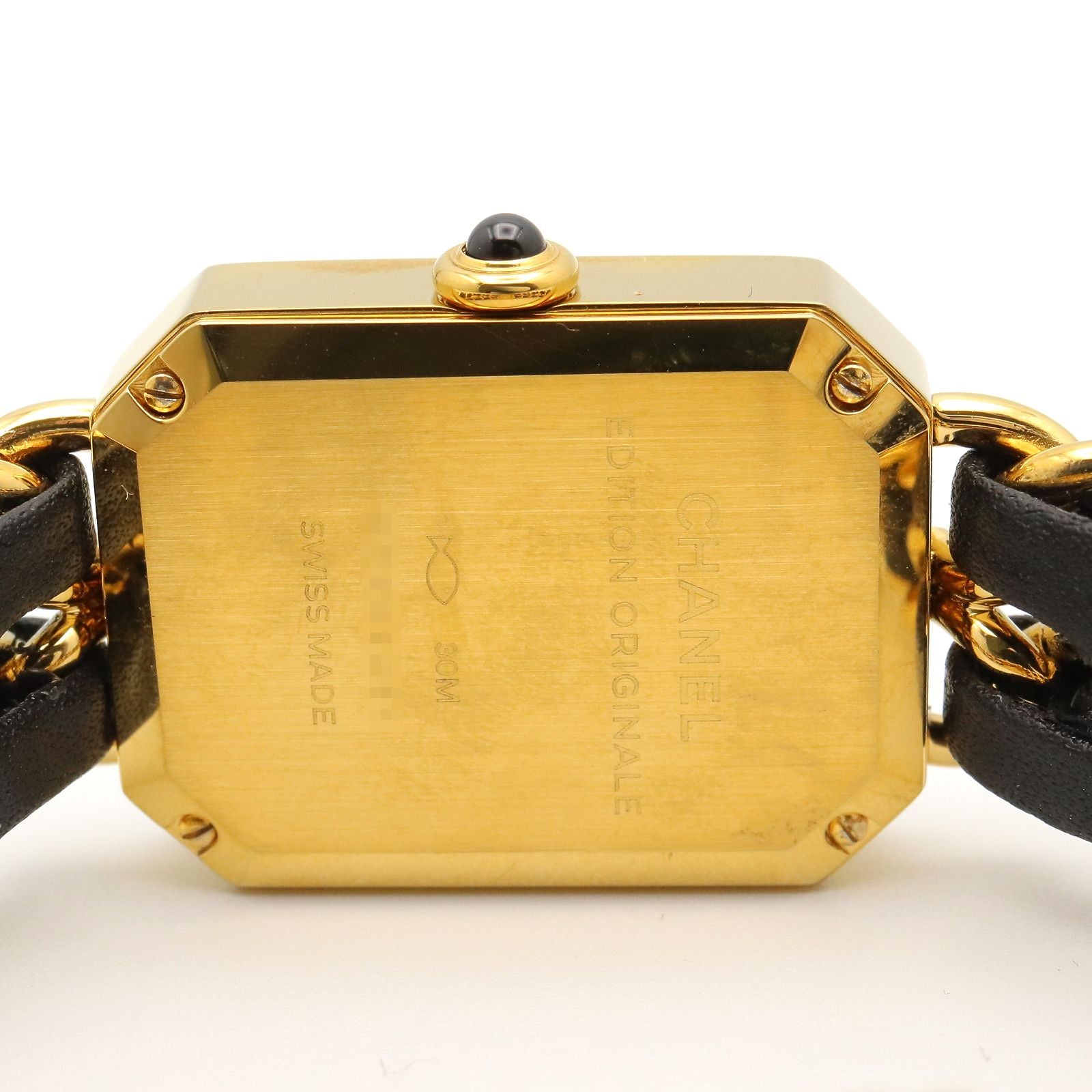 Chanel Watch Premiere Original Edition M Black Leather — view 5