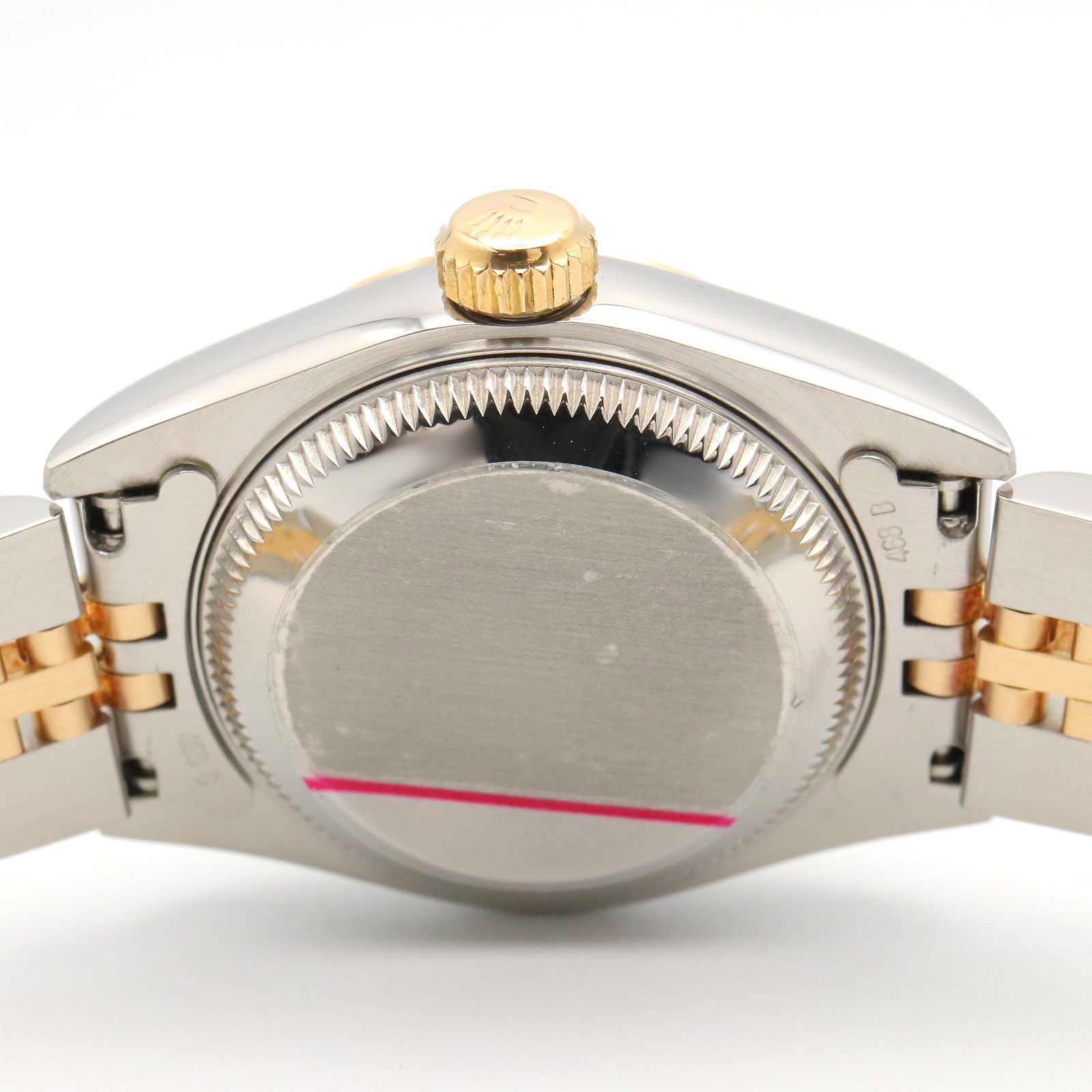 Rolex Watch Datejust Number CH RO Jubilee 18k Stainless Steel — view 4