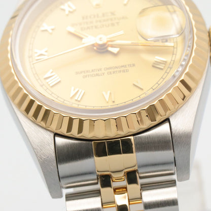 Rolex Watch Datejust Number CH RO Jubilee 18k Stainless Steel — view 8