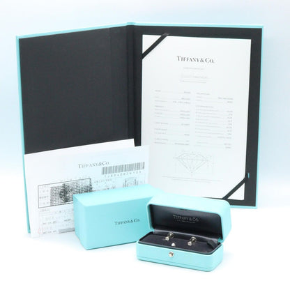 Tiffany & Co Earrings Platinum Diamond Solitaire — view 6