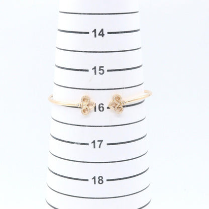 Tiffany & Co Bracelet Fleur de Lis Diamond 16 cm 18k Pink Gold — view 5