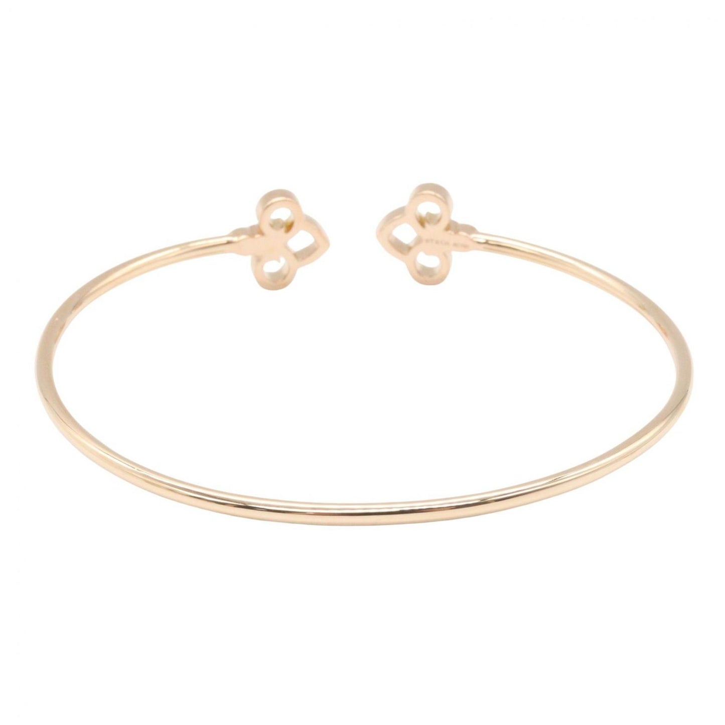 Tiffany & Co Bracelet Fleur de Lis Diamond 16 cm 18k Pink Gold — view 2