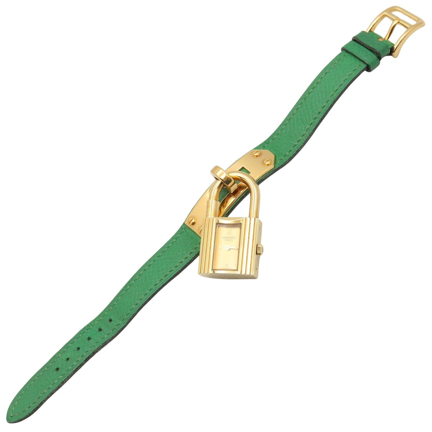 Hermes Kelly Watch Champagne Leather — view 3