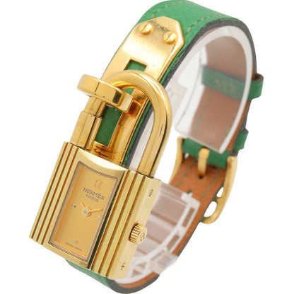 Hermes Kelly Watch Champagne Leather — view 2